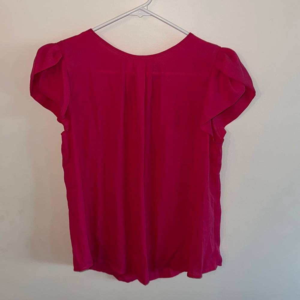 FUSCHIA WORK BLOUSE